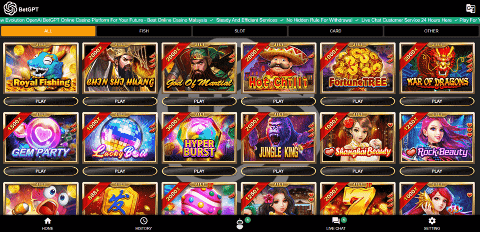 Slot Games Betgpt